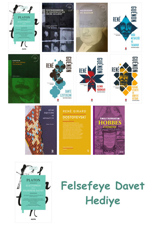 11 Kitaplık Felsefe Seti + Felsefe Davet