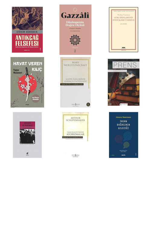 Antikçağ Felsefesi: Homerostan Augustinus'A Bir Düşünce Serü... +8 Kitap