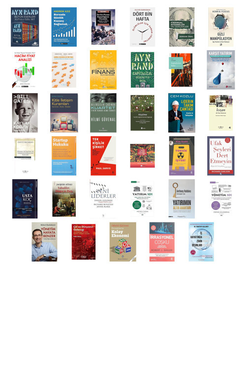 Ayn Rand Bütün Eserleri Kutulu Özel Set (13 Kitap)... +34 Ekonomi Kitabı