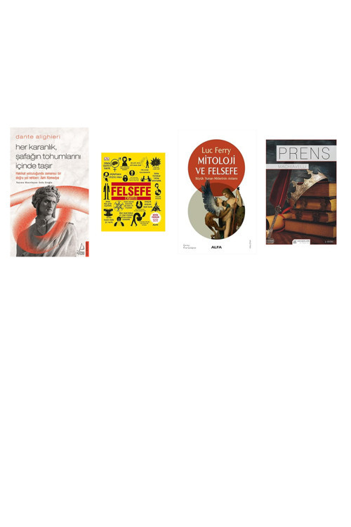 Dante Alighieri - Her Karanlık, Şafağın Tohumlarını İçinde T... +3 Kitap