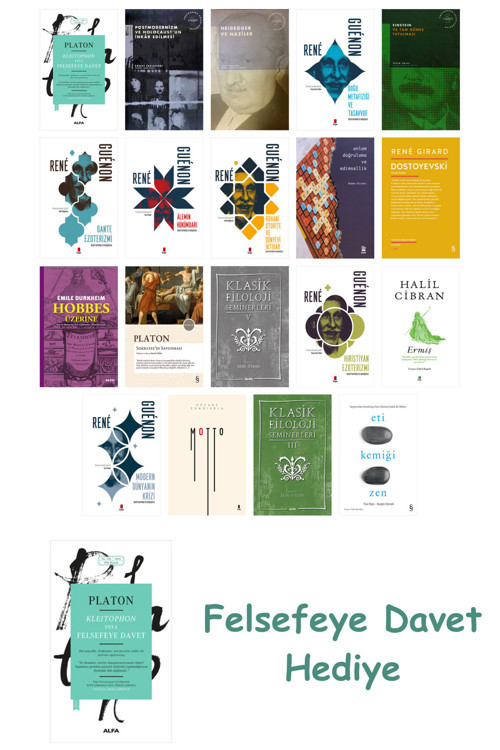 19 Kitaplık Felsefe Seti + Felsefe Davet