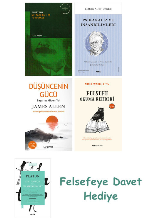 Einstein Ve Tam Güneş Tutulması + Psikanaliz Ve İnsanbilimleri + Düşüncenin Gücü + Felsefe Okuma ...