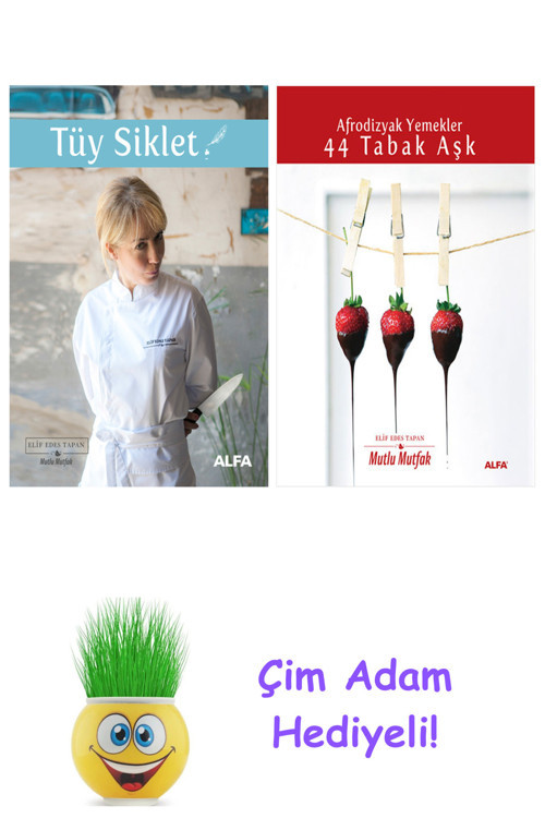 Elif Edes Tapan 2 Kitap Seti + Çim Adam Hediye