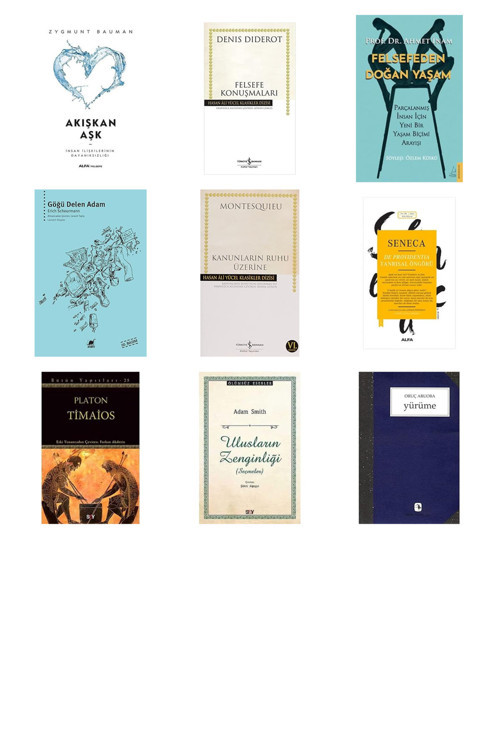 Akışkan Aşk: İnsan İlişkilerinin Dayanıksızlığı... +8 Kitap