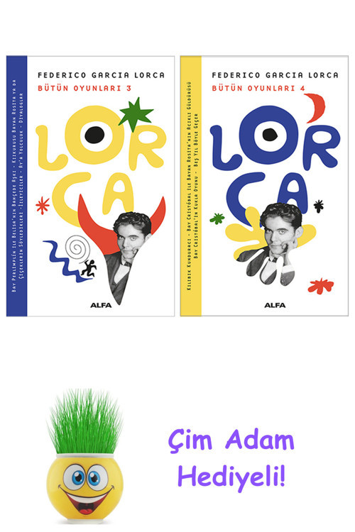 Federico Garcia Lorca 2 Kitap Seti + Çim Adam Hediye