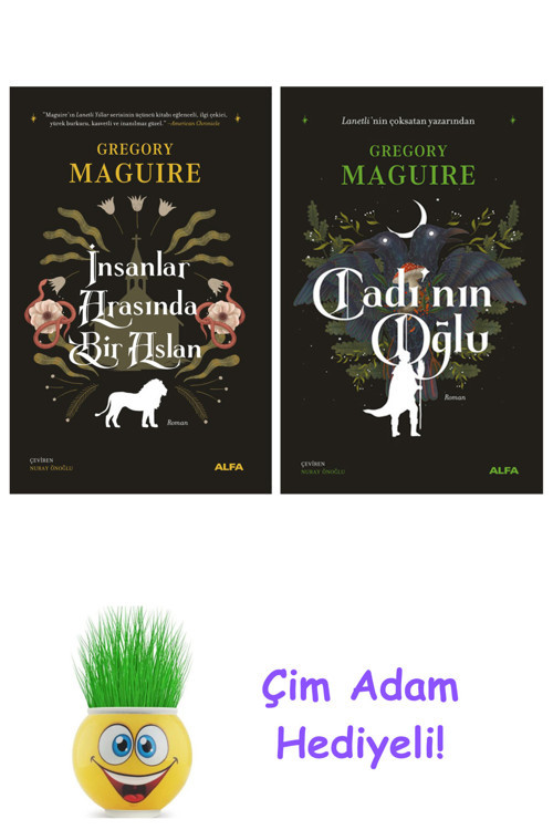 Gregory Maguire 2 Kitap Seti + Çim Adam Hediye