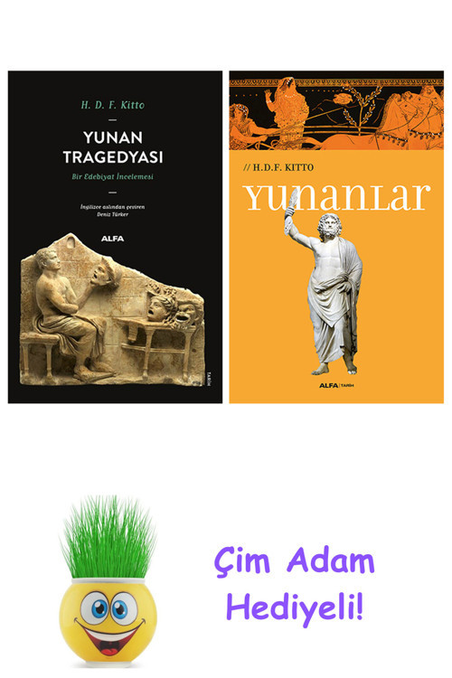 H. D. F. Kitto 2 Kitap Seti + Çim Adam Hediye