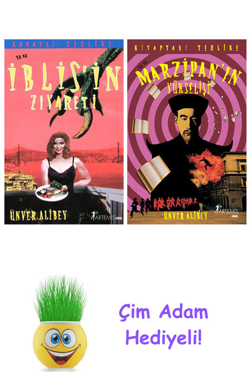 Ünver Alibey 2 Kitap Seti + Çim Adam Hediye