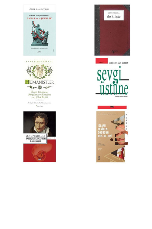 Alman Düşüncesinde Sanat Ve Aşkınlık: Sanatın Modern Dünyada... +5 Kitap