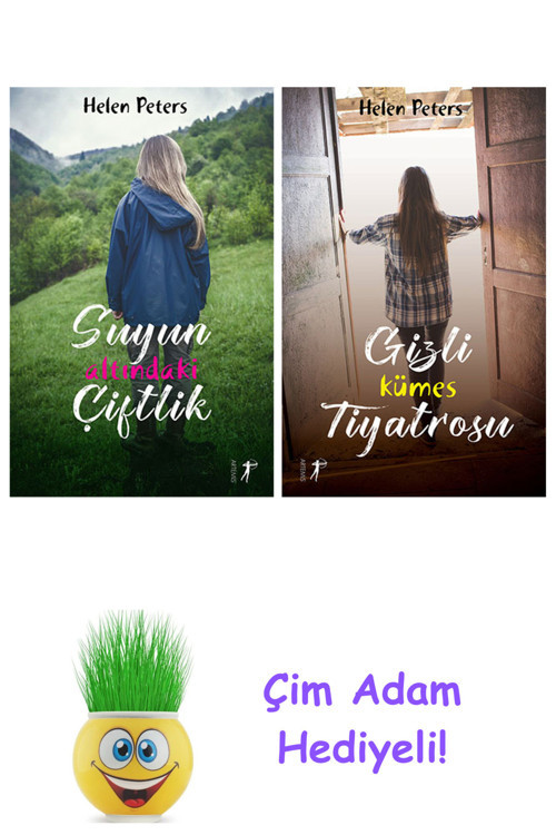 Helen Peters 2 Kitap Seti + Çim Adam Hediye