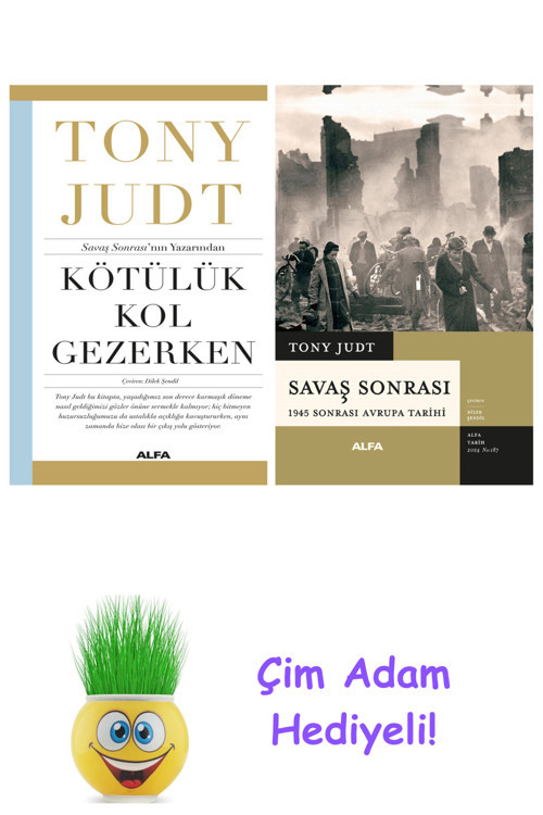 Tony Judt 2 Kitap Seti + Çim Adam Hediye