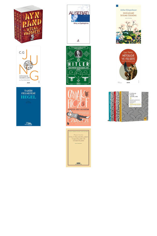 Atlas Vazgeçti (3 Kitaplık Set)... +9 Kitap