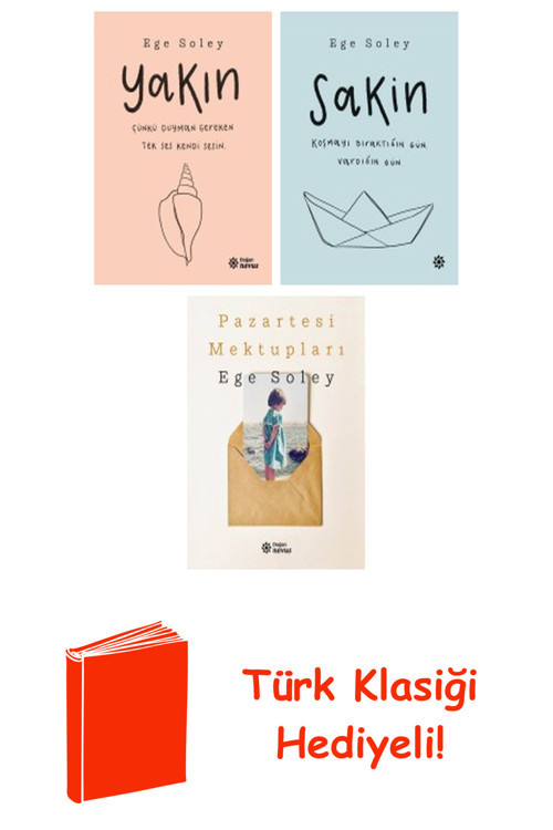 Ege Soley 3 Kitap Seti + Türk Klasiği Hediye