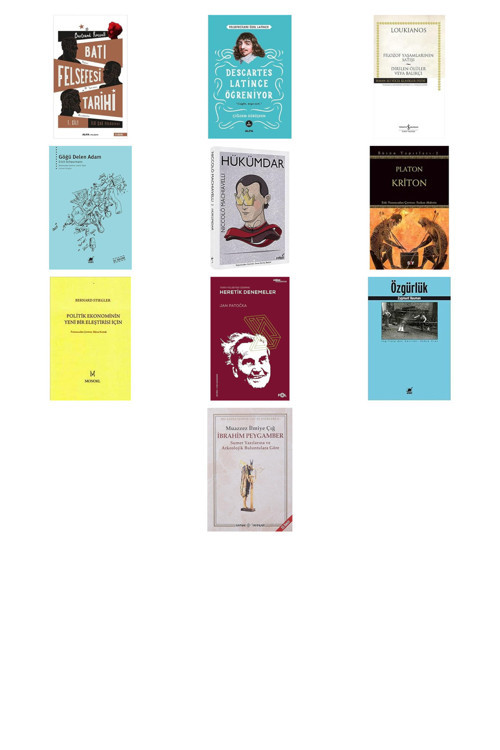 Batı Felsefesi Tarihi 1. Cilt: İlk Çağ Felsefesi... +9 Kitap