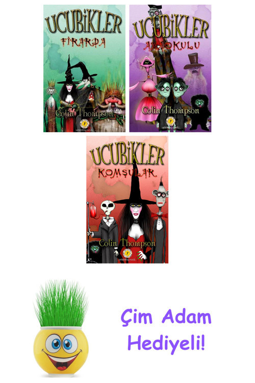 Colin Thompson 3 Kitap Seti + Çim Adam Hediye