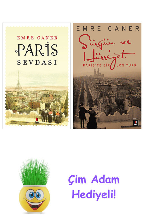 Emre Caner 2 Kitap Seti + Çim Adam Hediye