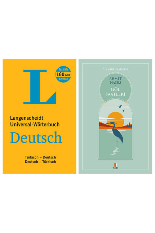 Langenscheidt Türkçe - Almanca / Almanca - Türkçe + Göl Saatleri