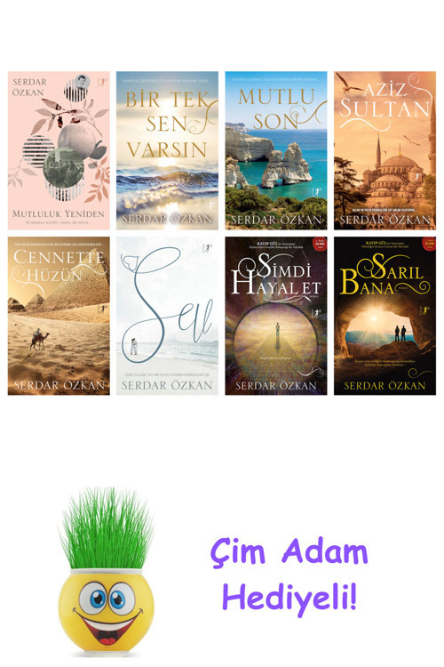 Serdar Özkan 8 Kitap Seti + Çim Adam Hediye