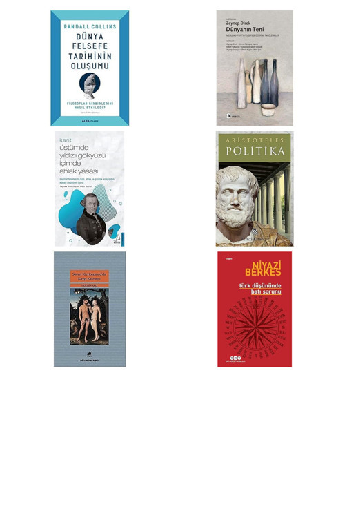 Dünya Felsefe Tarihinin Oluşumu (Ciltli): Filozoflar Birbirl... +5 Kitap