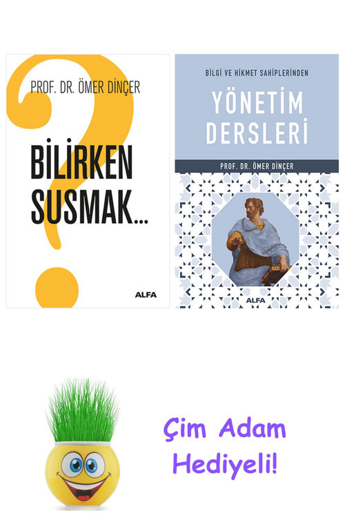 Ömer Dinçer 2 Kitap Seti + Çim Adam Hediye