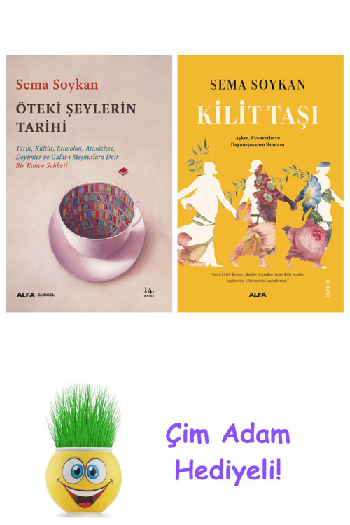 Sema Soykan 2 Kitap Seti + Çim Adam Hediye