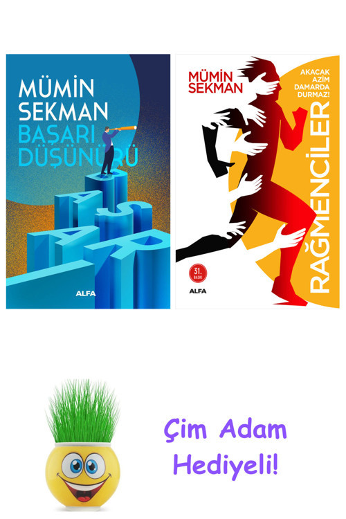 Mümin Sekman 2 Kitap Seti + Çim Adam Hediye