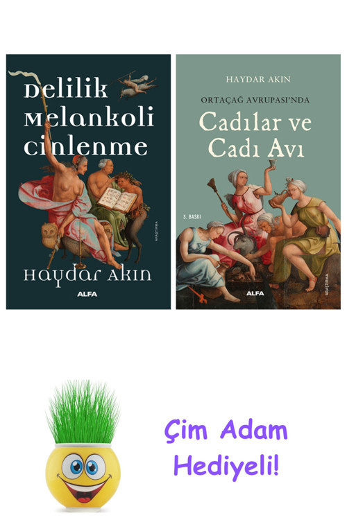Haydar Akın 2 Kitap Seti + Çim Adam Hediye