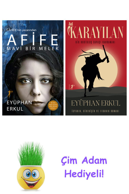 Eyüphan Erkul 2 Kitap Seti + Çim Adam Hediye