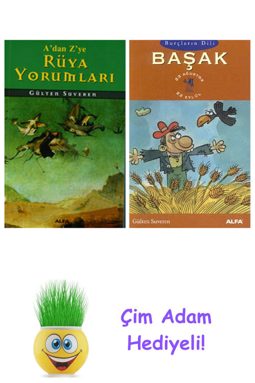 Gülten Suveren 2 Kitap Seti + Çim Adam Hediye