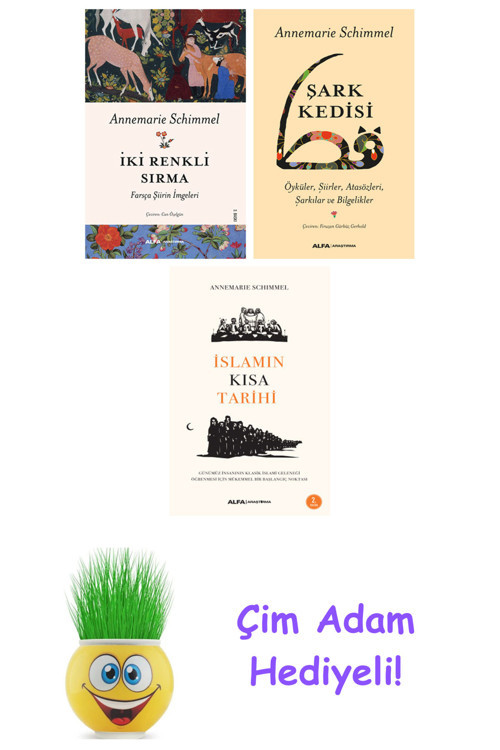Annemarie Schimmel 3 Kitap Seti + Çim Adam Hediye