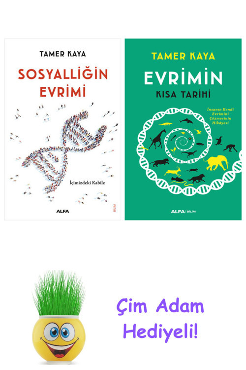 Tamer Kaya 2 Kitap Seti + Çim Adam Hediye