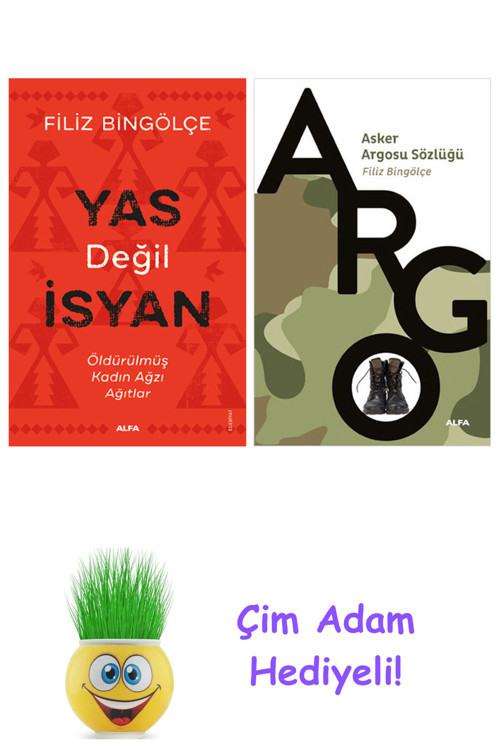 Filiz Bingölçe 2 Kitap Seti + Çim Adam Hediye