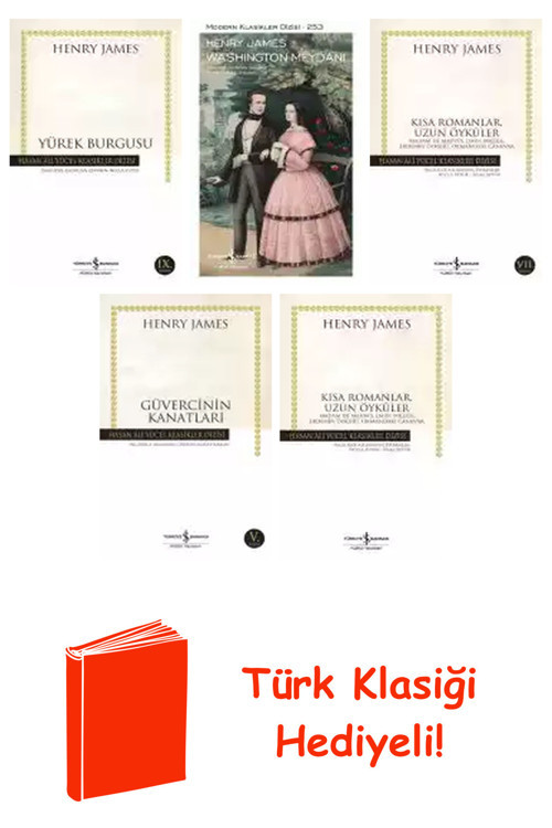 Henry James 5 Kitap Seti + Türk Klasiği Hediye
