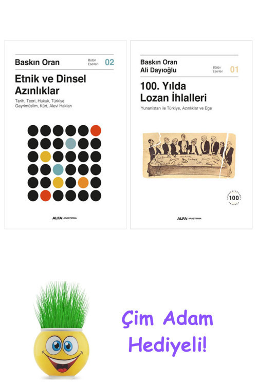 Baskın Oran 2 Kitap Seti + Çim Adam Hediye