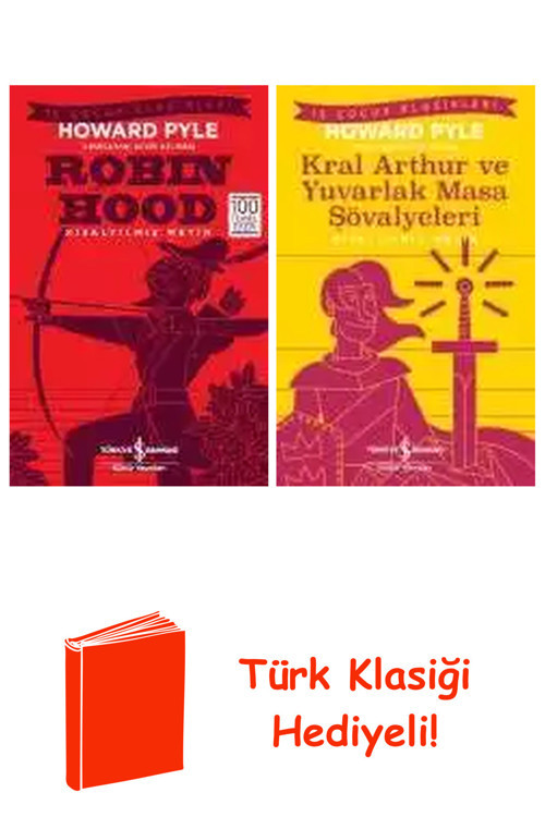 Howard Pyle 2 Kitap Seti + Türk Klasiği Hediye