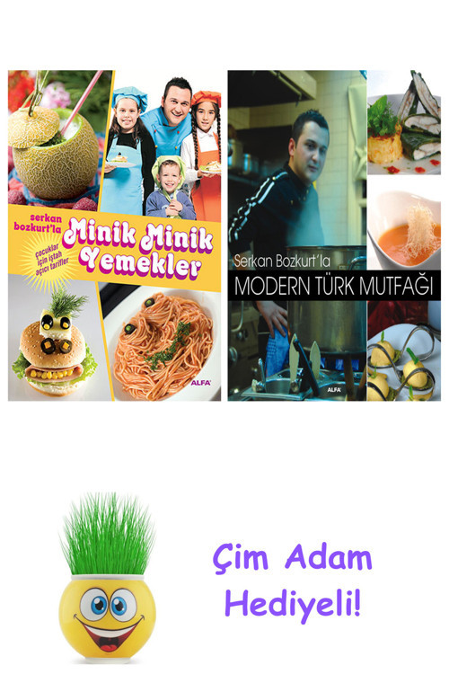 Serkan Bozkurt 2 Kitap Seti + Çim Adam Hediye