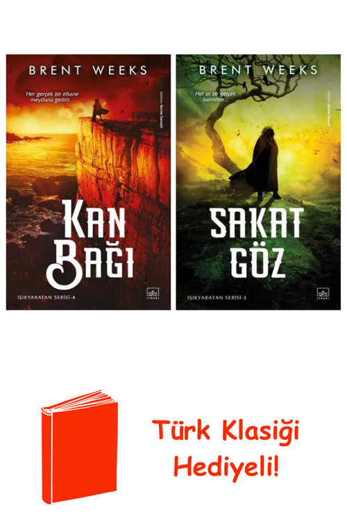Brent Weeks 2 Kitap Seti + Türk Klasiği Hediye