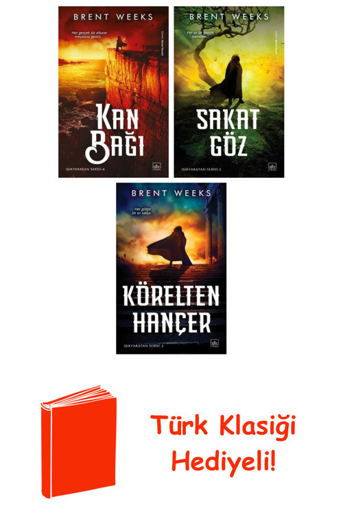 Brent Weeks 3 Kitap Seti + Türk Klasiği Hediye