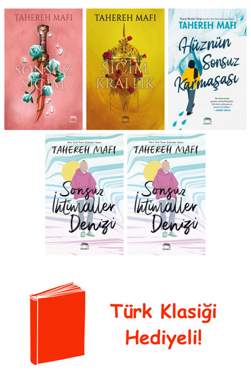Tahereh Mafi 5 Kitap Seti + Türk Klasiği Hediye