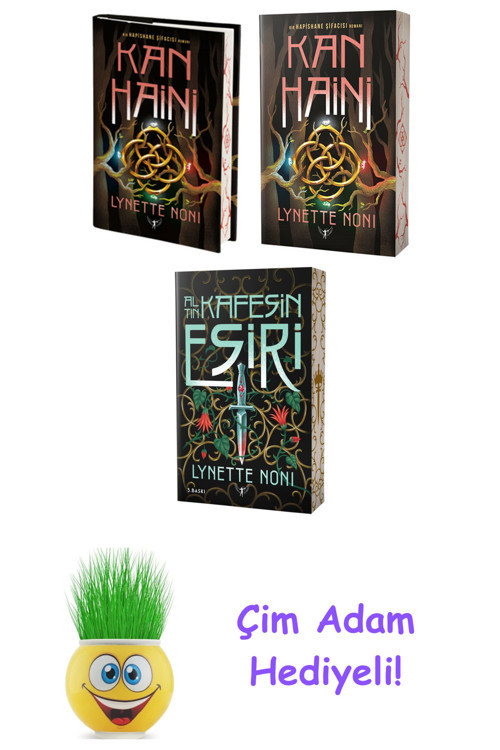 Lynette Noni 3 Kitap Seti + Çim Adam Hediye