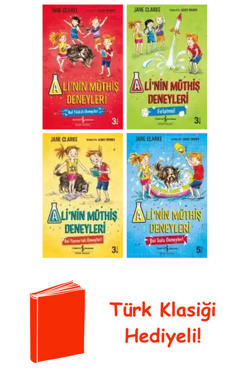 Jane Clarke 4 Kitap Seti + Türk Klasiği Hediye