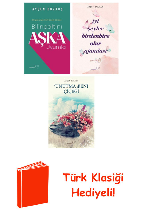 Ayşen Bozkuş 3 Kitap Seti + Türk Klasiği Hediye