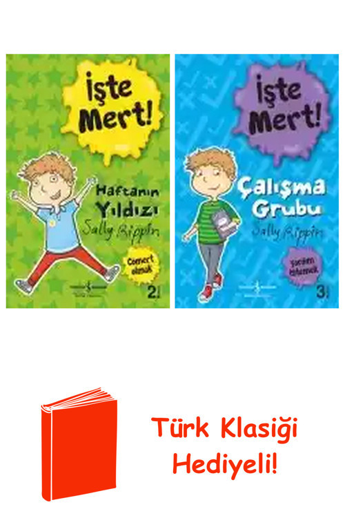 Sally Rippin 2 Kitap Seti + Türk Klasiği Hediye