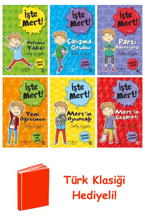 Sally Rippin 6 Kitap Seti + Türk Klasiği Hediye