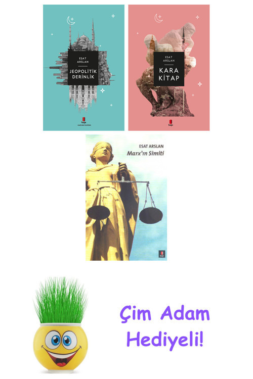 Esat Arslan 3 Kitap Seti + Çim Adam Hediye