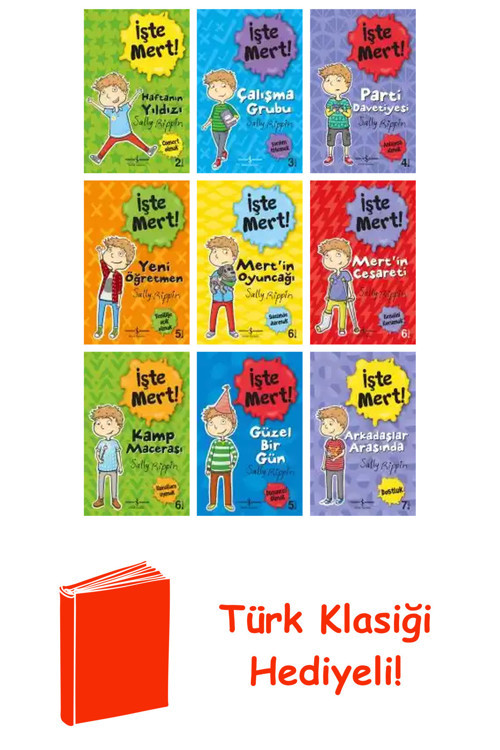 Sally Rippin 9 Kitap Seti + Türk Klasiği Hediye