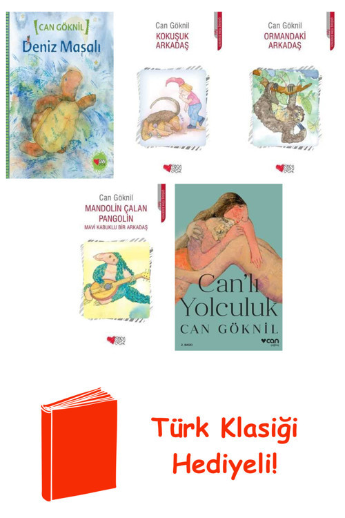 Can Göknil 5 Kitap Seti + Türk Klasiği Hediye