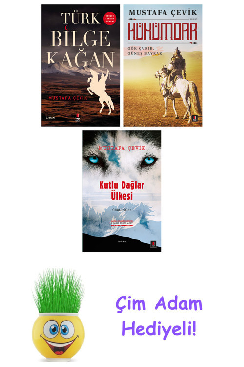 Mustafa Çevik 3 Kitap Seti + Çim Adam Hediye
