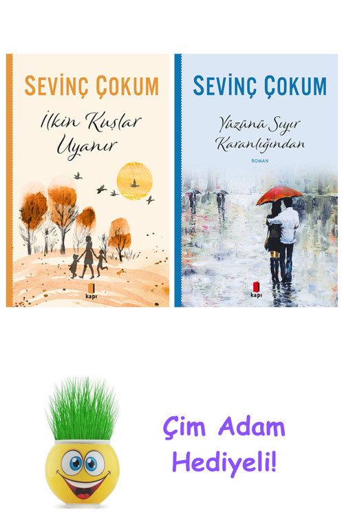 Sevinç Çokum 2 Kitap Seti + Çim Adam Hediye