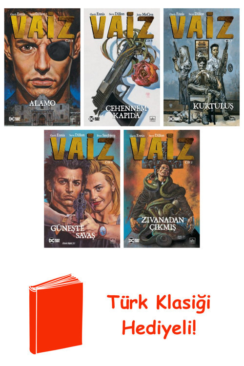 Garth Ennis 5 Kitap Seti + Türk Klasiği Hediye